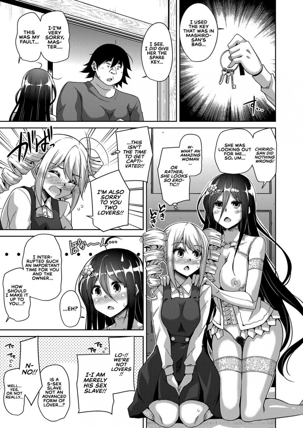Hentai Manga Comic-A Bitch Rose Shrouded in Books-Read-60